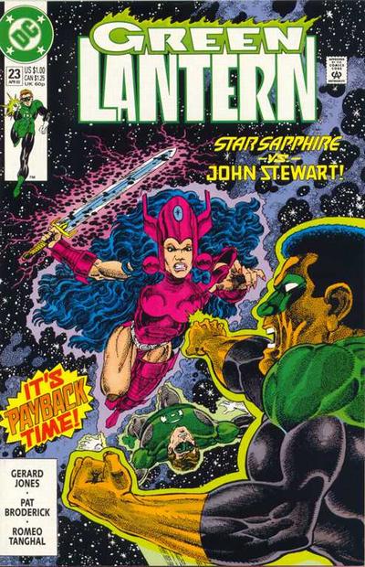 Green Lantern #23 (1990) [Direct]-Very Good (3.5 – 5)