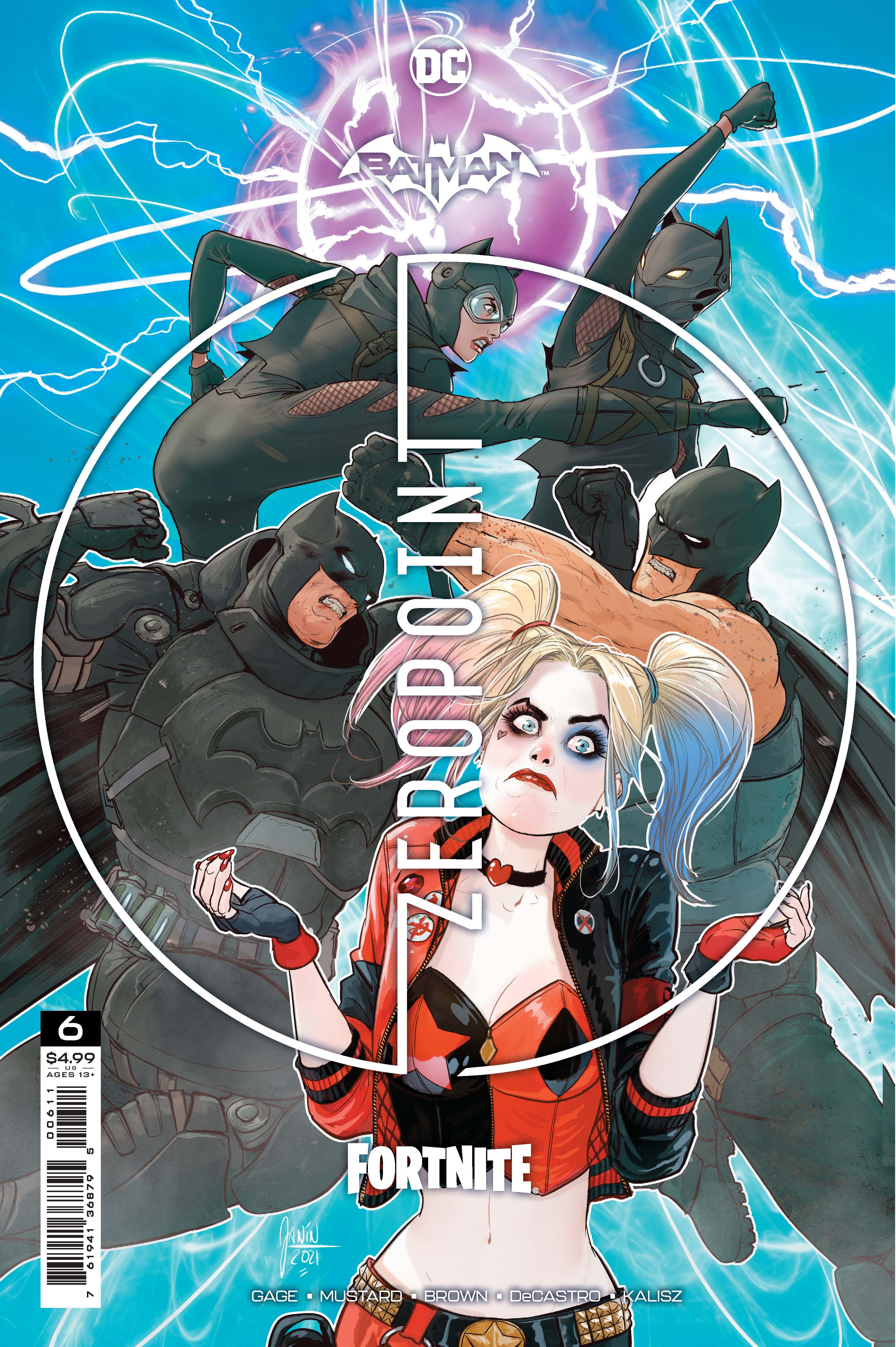 Batman Fortnite Zero Point #6 Cover A Mikel Janin