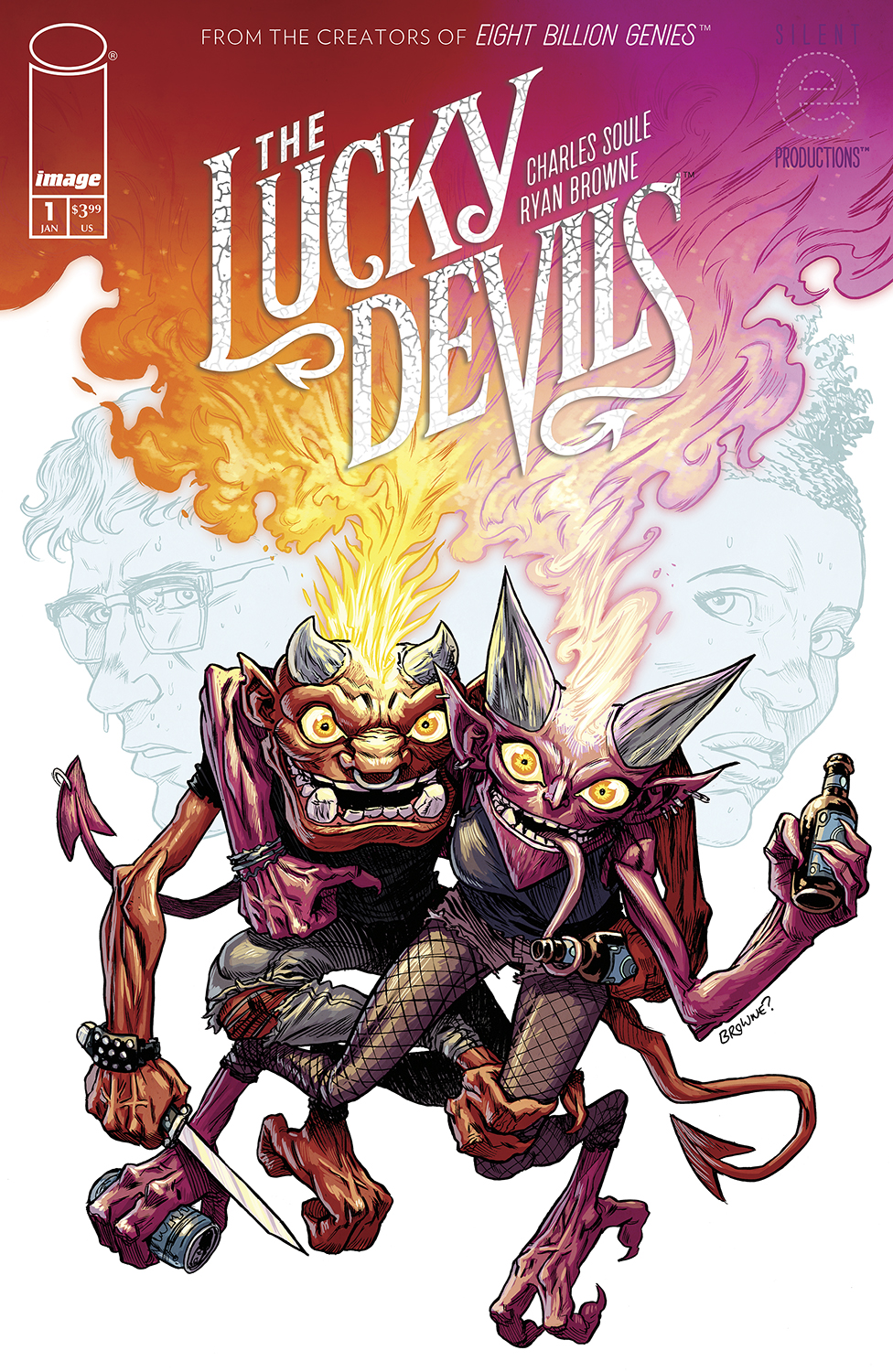 Lucky Devils #1 Cover A Ryan Browne (Mature) (Of 9)