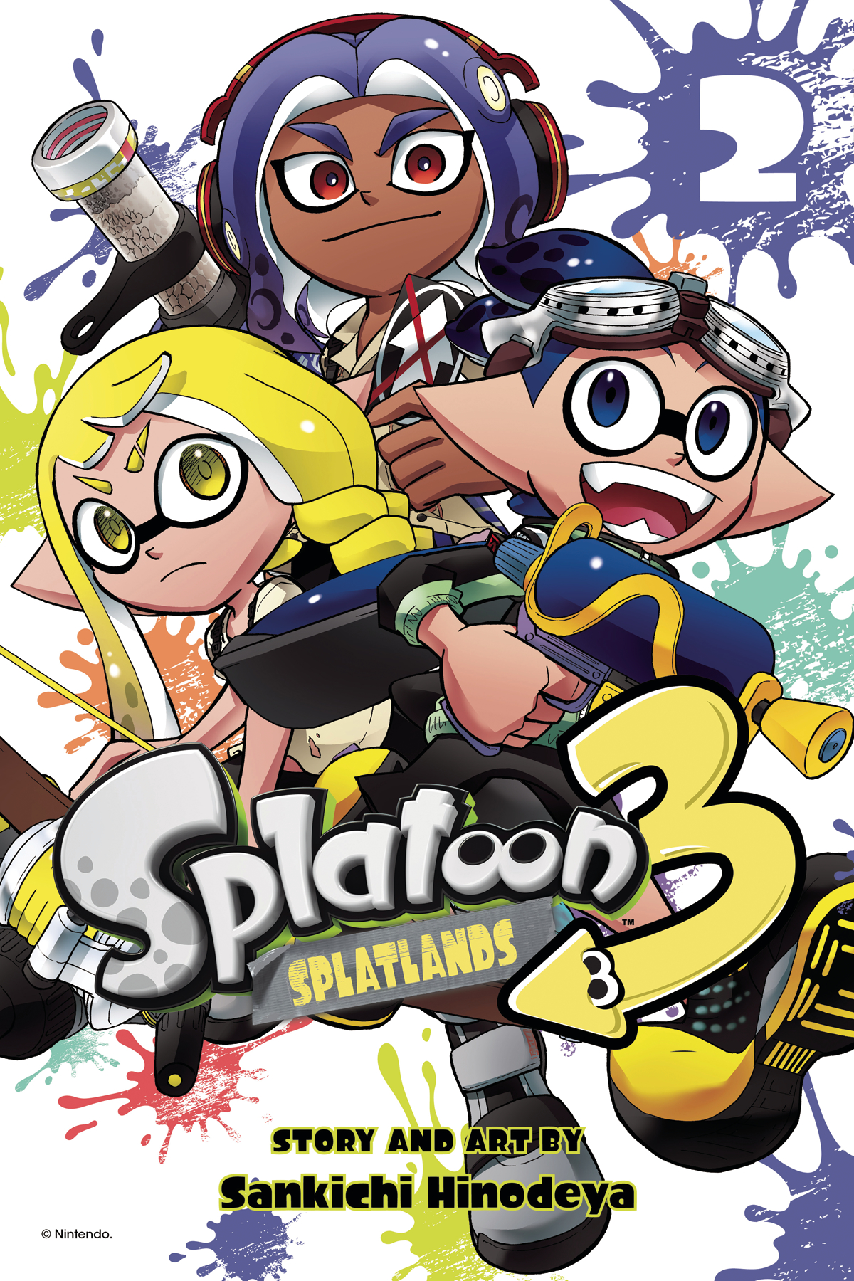 Splatoon 3 Splatlands Manga Volume 2