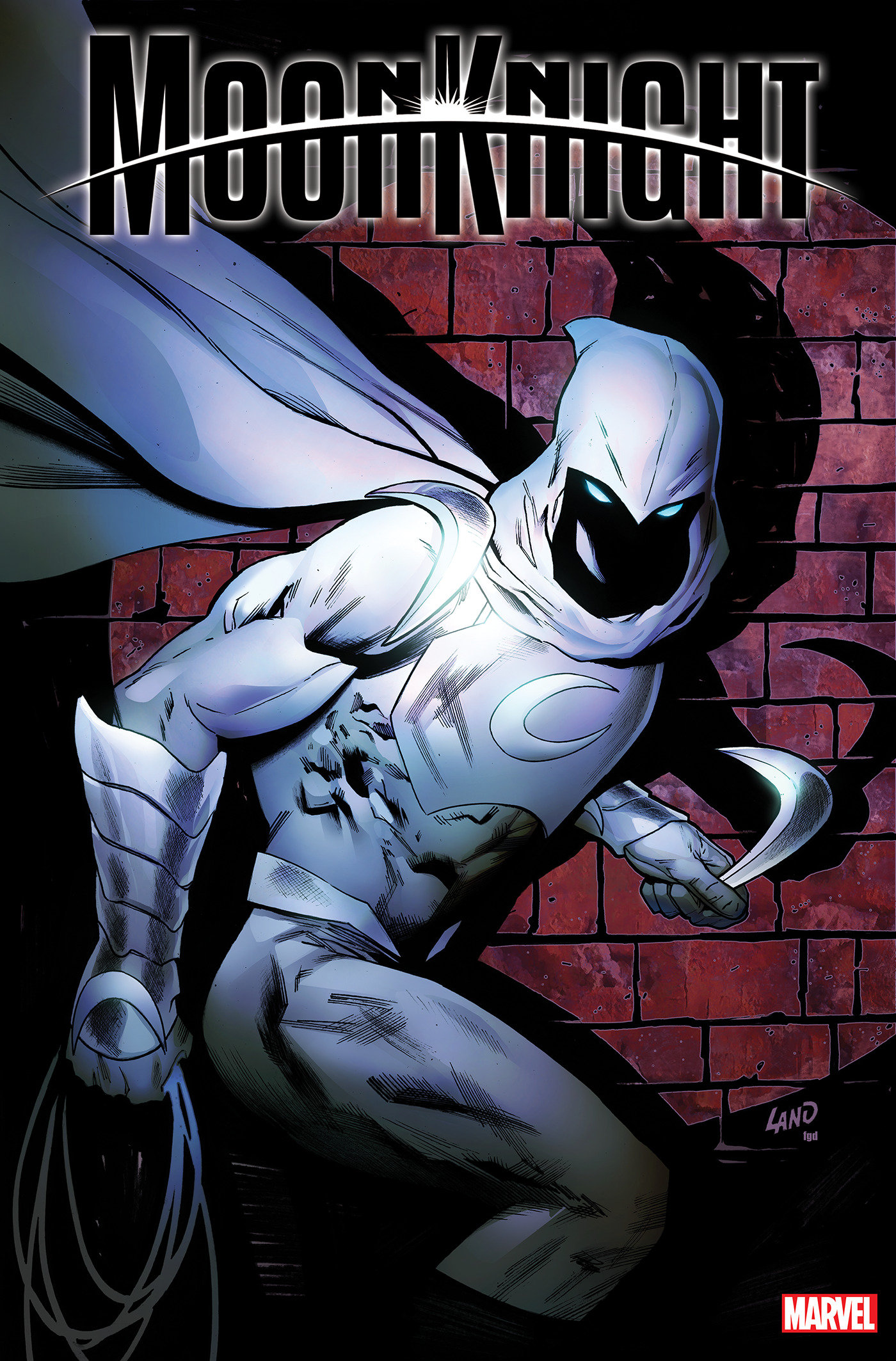 Moon Knight #24 1 for 25 Incentive Greg Land Variant (2021)