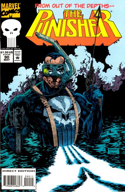 The Punisher #90 [Direct Edition]-Fine (5.5 – 7)