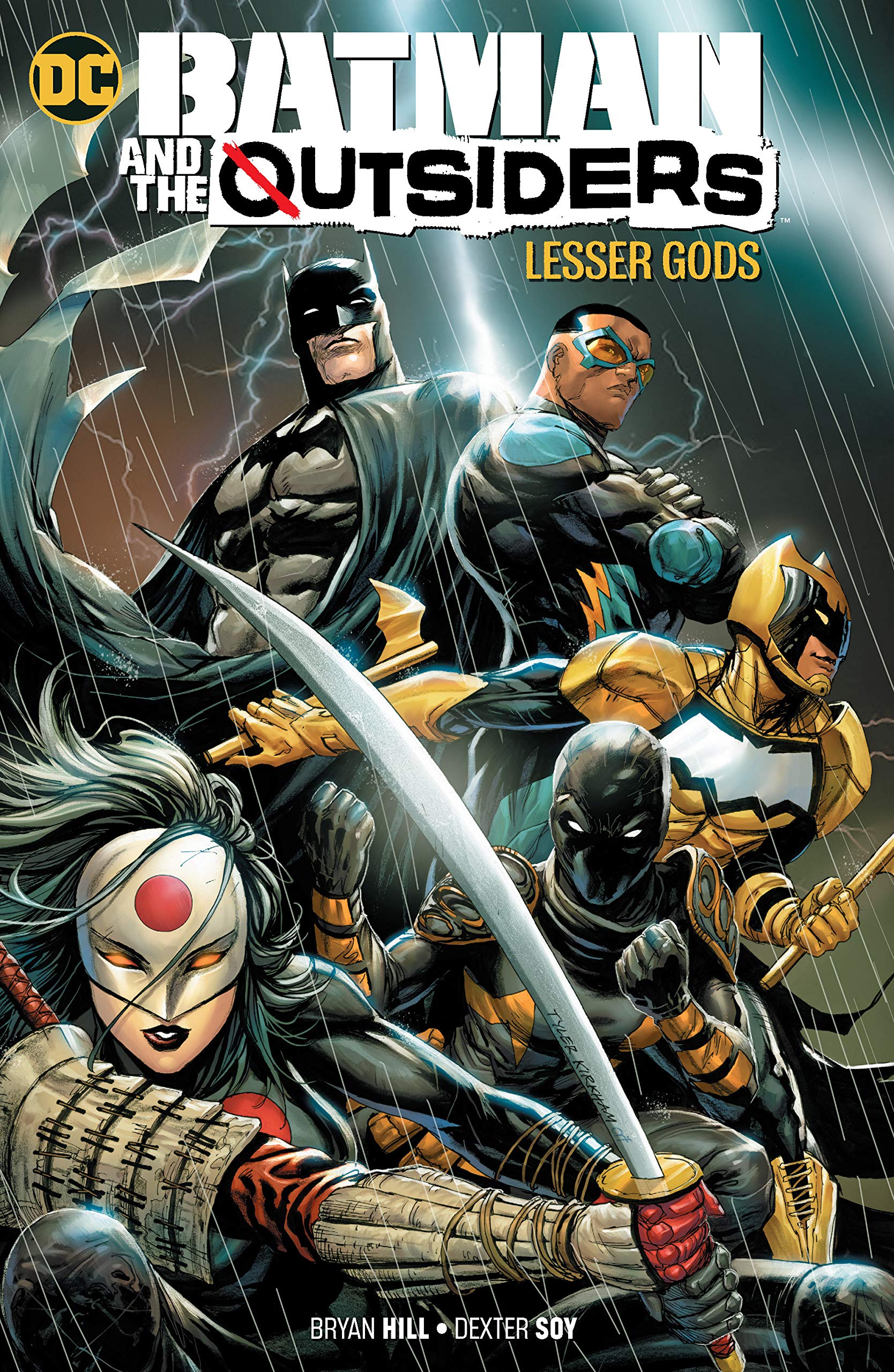 Batman and the Outsiders Graphic Novel Volume 1 Lesser Gods