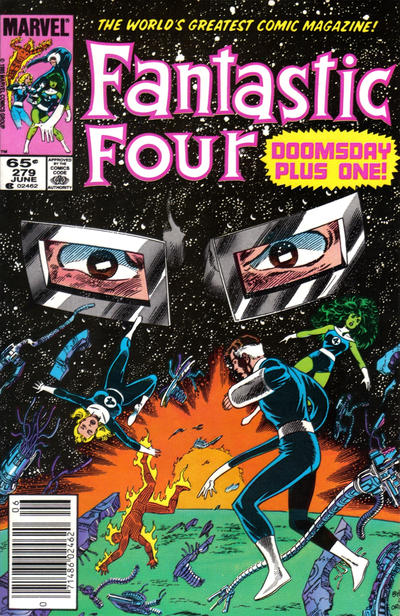 Fantastic Four #279 [Newsstand]-Fine (5.5 – 7)