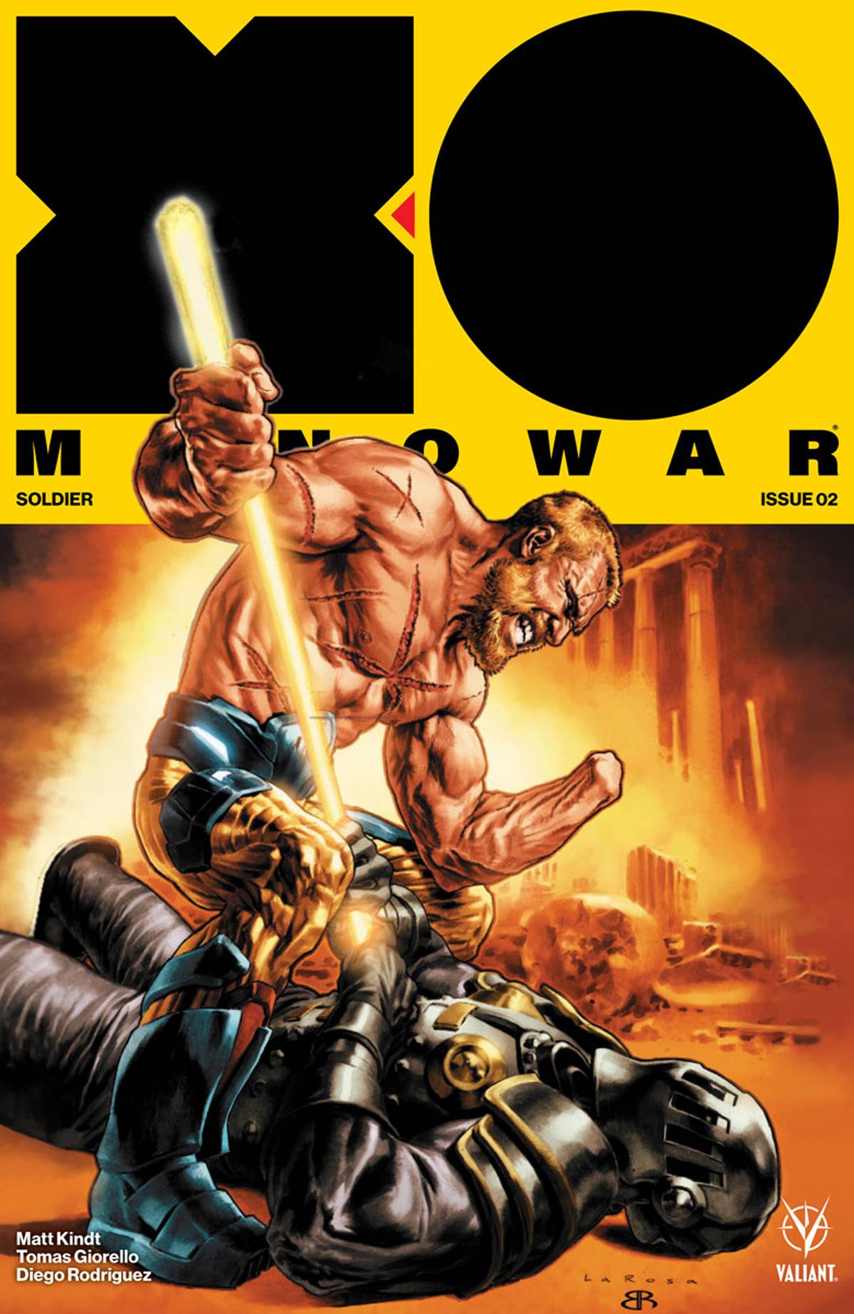 X-O Manowar #2 Cover A Larosa (2017)