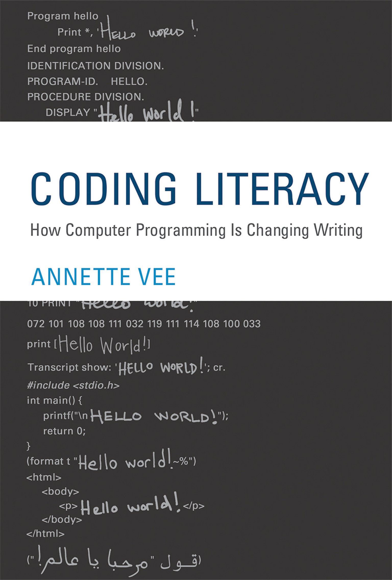 Coding Literacy (Hardcover Book)