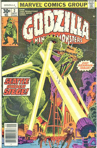 Godzilla #2 [30¢] - Fn/Vf 7.0