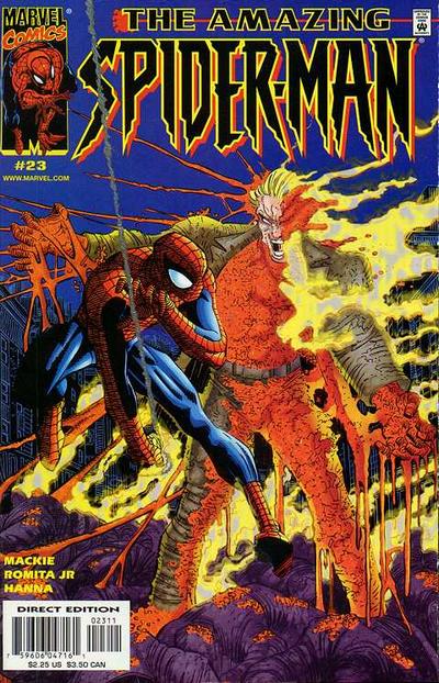 The Amazing Spider-Man #23 [Direct Edition] - Vf- 