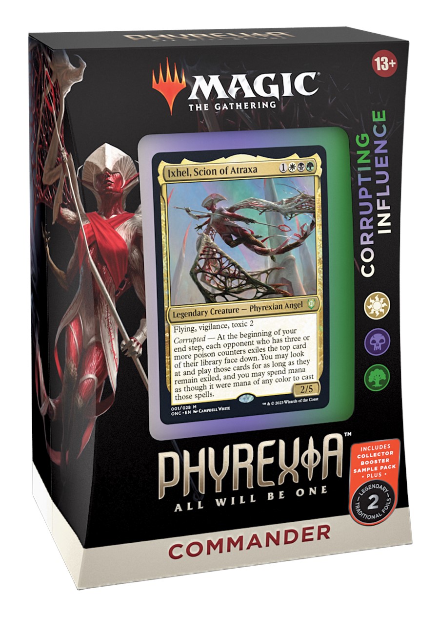 ** Pre-Order ** Phyrexia All Will Be One Corrupting Influence Commander Deck