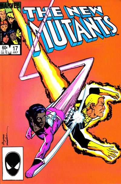 The New Mutants #17 [Direct] - Vf/Nm 9.0