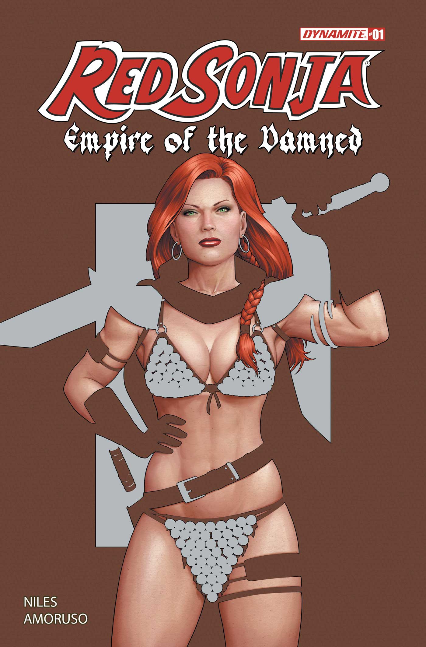 Red Sonja Empire of the Damned #1 Cover S 1 for 5 Incentive Christopher Foil