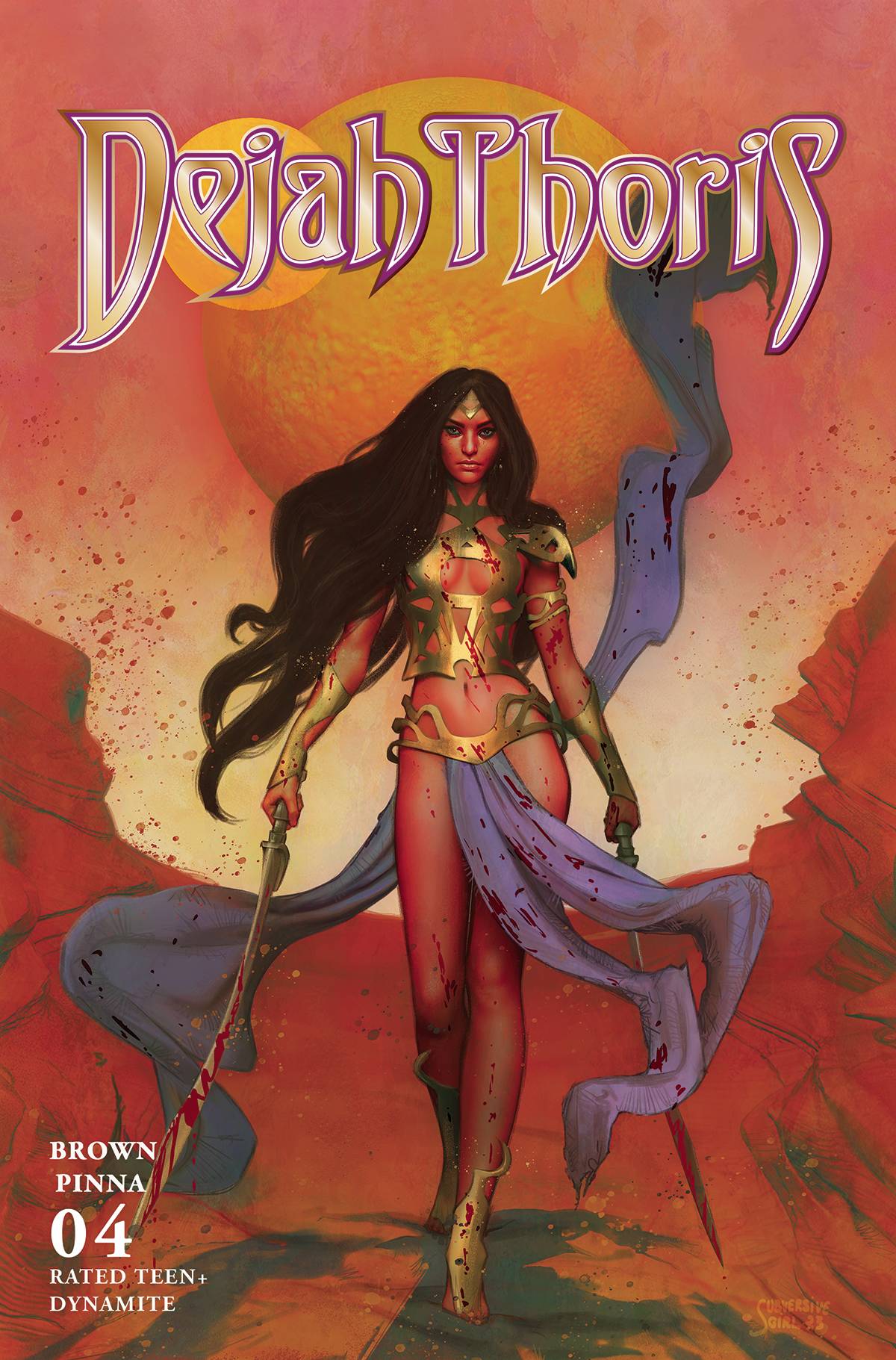 Dejah Thoris #4 Cover C Puebla (2023)