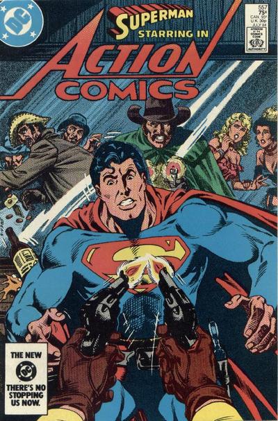 Action Comics #557 [Direct]-Very Good (3.5 – 5)