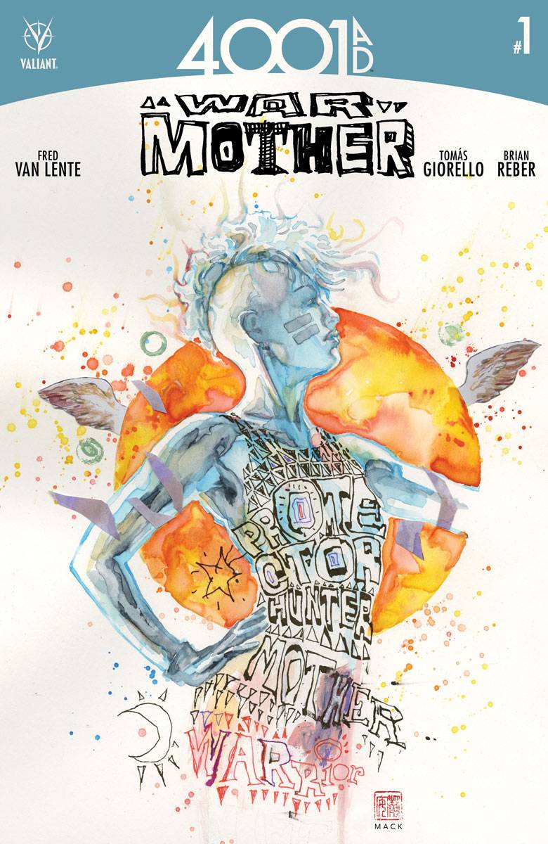 4001 AD War Mother #1 2nd Printing