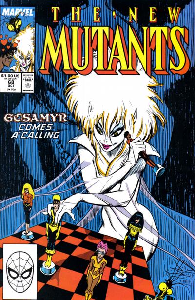 The New Mutants #68 [Direct]-Fine (5.5 – 7)