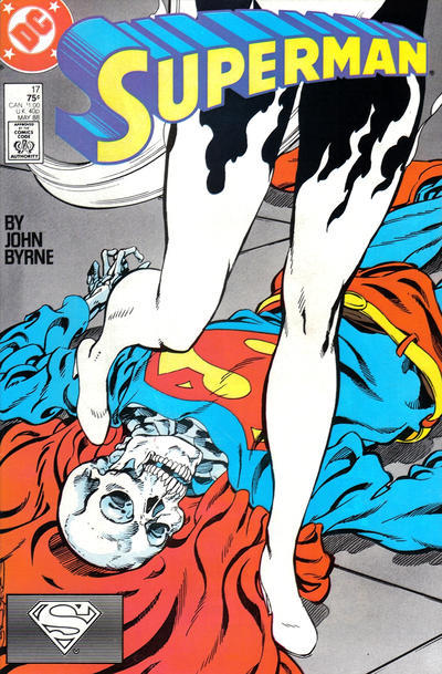 Superman #17 (1987) [Direct]-Fine (5.5 – 7)