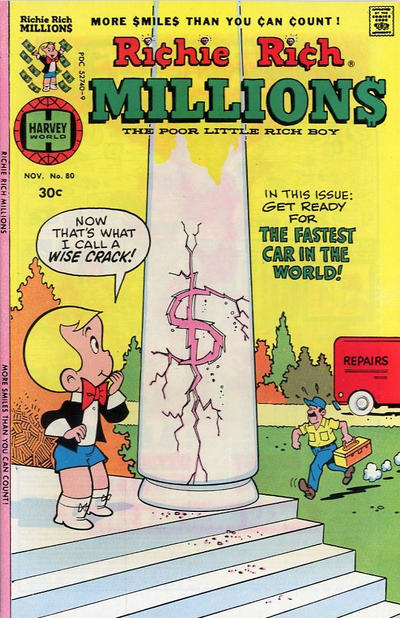 Richie Rich Millions #80-Very Fine (7.5 – 9)