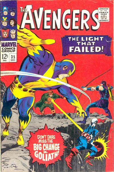 The Avengers #35 [Regular Edition]-Very Fine/Excellent -7.5