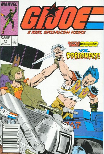 G.I. Joe, A Real American Hero #81 [Newsstand]-Fine (5.5 – 7)