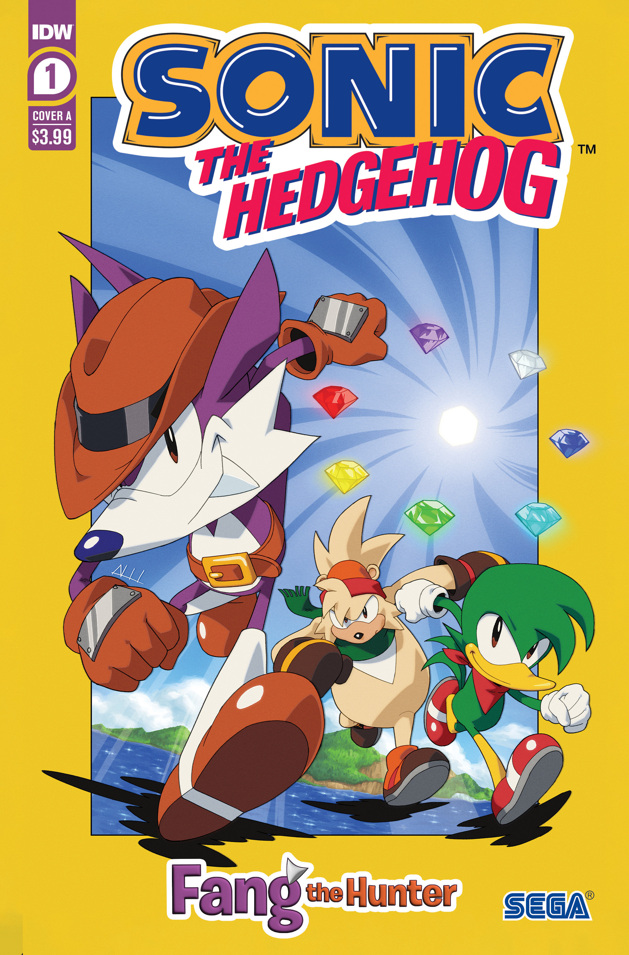 Sonic the Hedgehog: Fang the Hunter #1 Cover A Hammerstrom