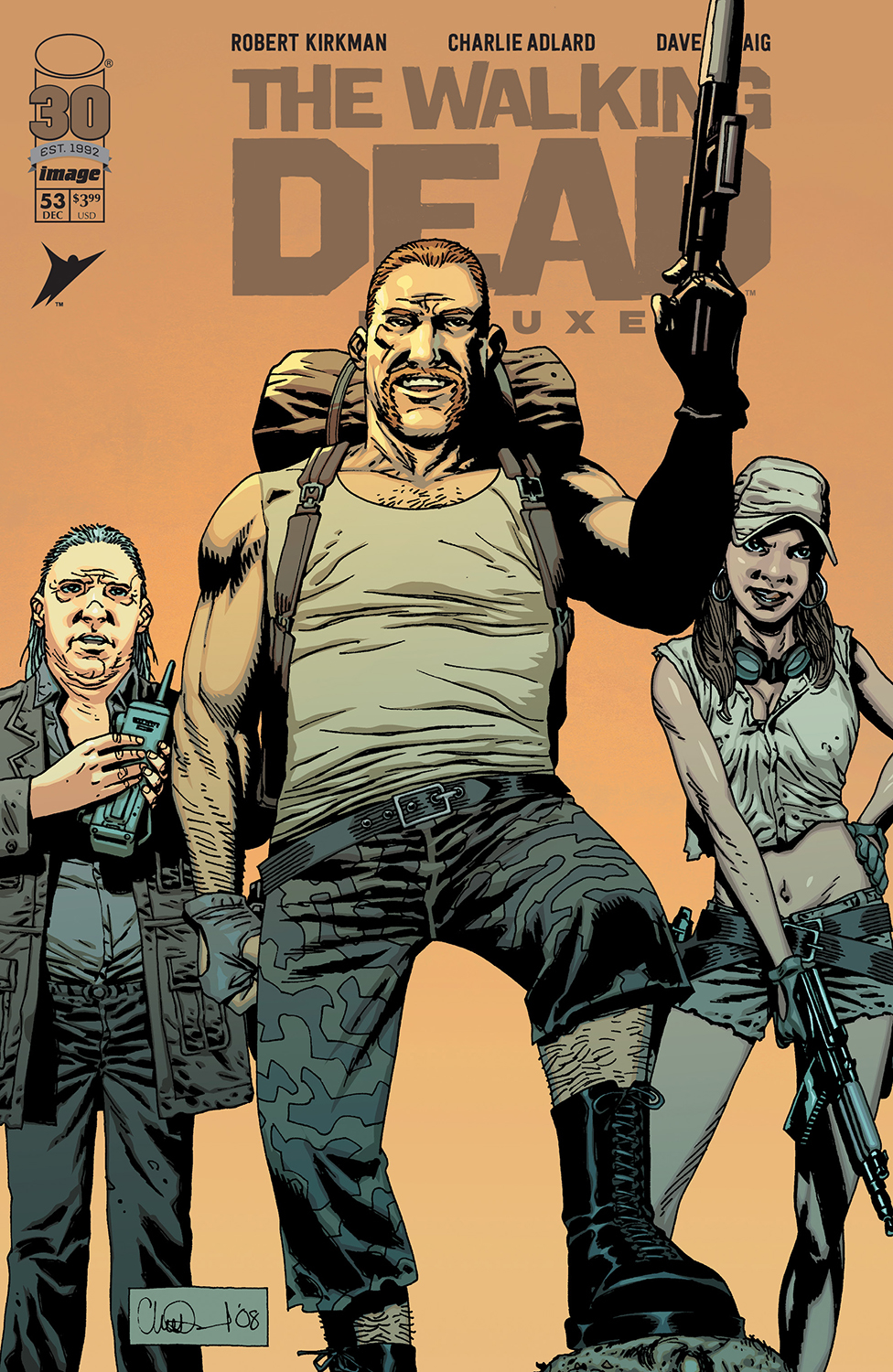 Walking Dead Deluxe #53 Cover B Adlard & McCaig (Mature)