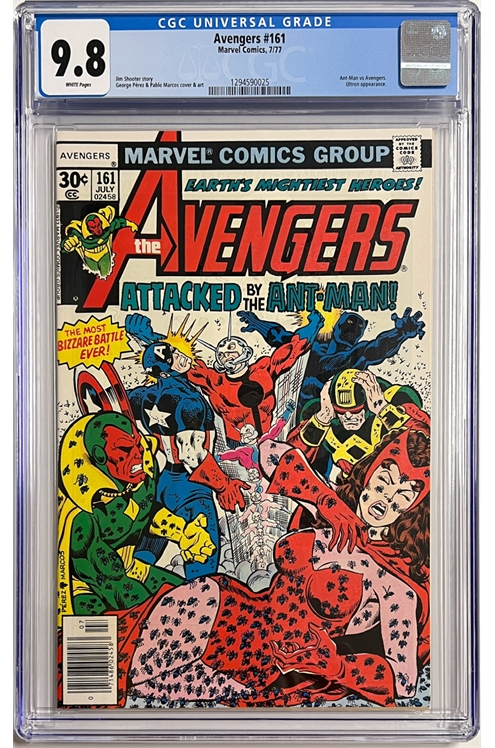 Avengers #161 Cgc 9.8