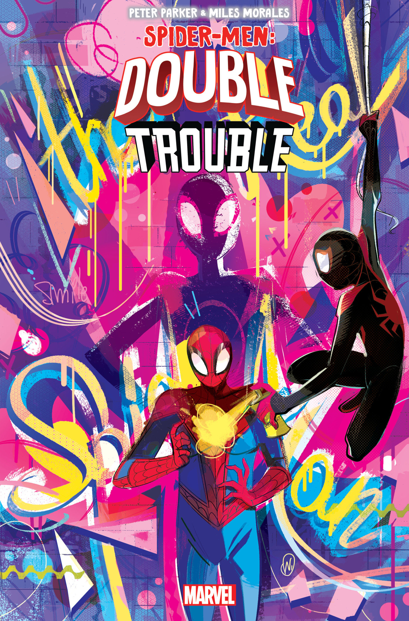 Peter Parker & Miles Morales Spider-Men Double Trouble #2 Baldari Variant (Of 4)