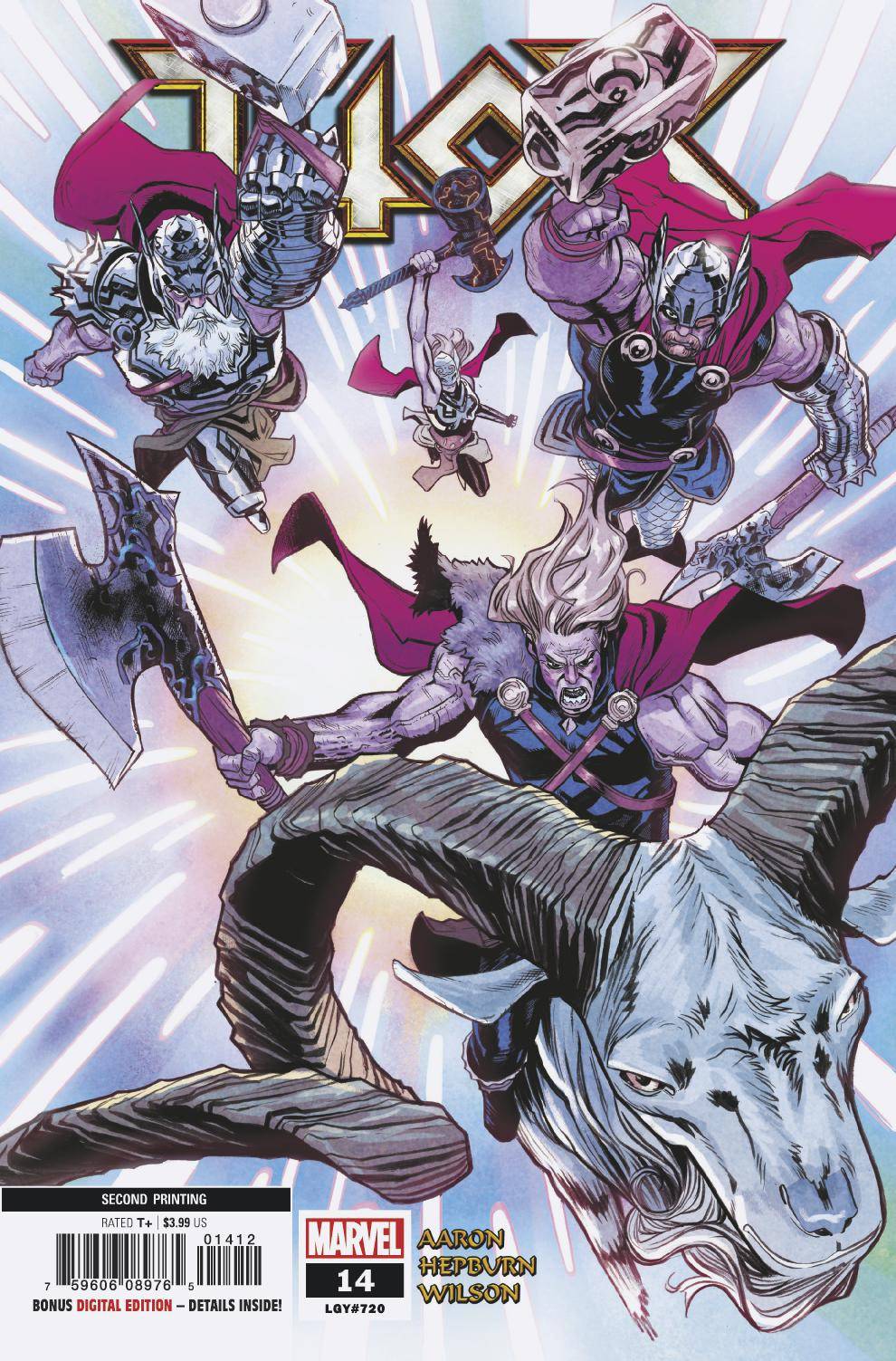 Thor #14 2nd Printing Hepburn Variant (2018)