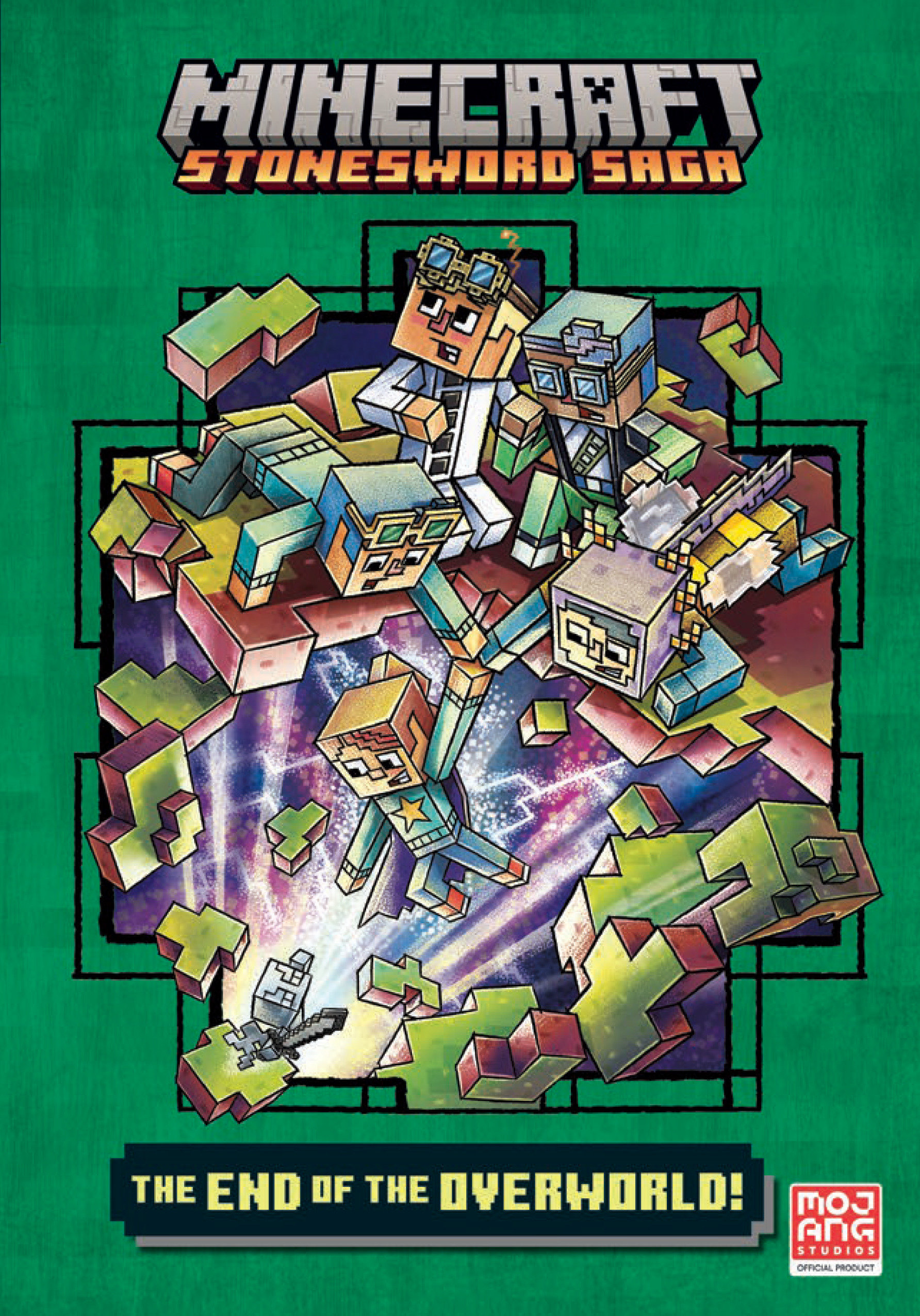 Minecraft Stonesword Saga Hardcover Graphic Novel Volume 6 The End of the Overworld! 