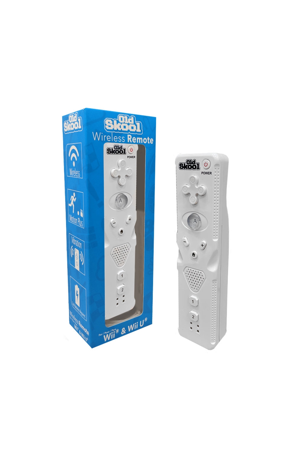 Wireless Remote For Wii & Wii U - White