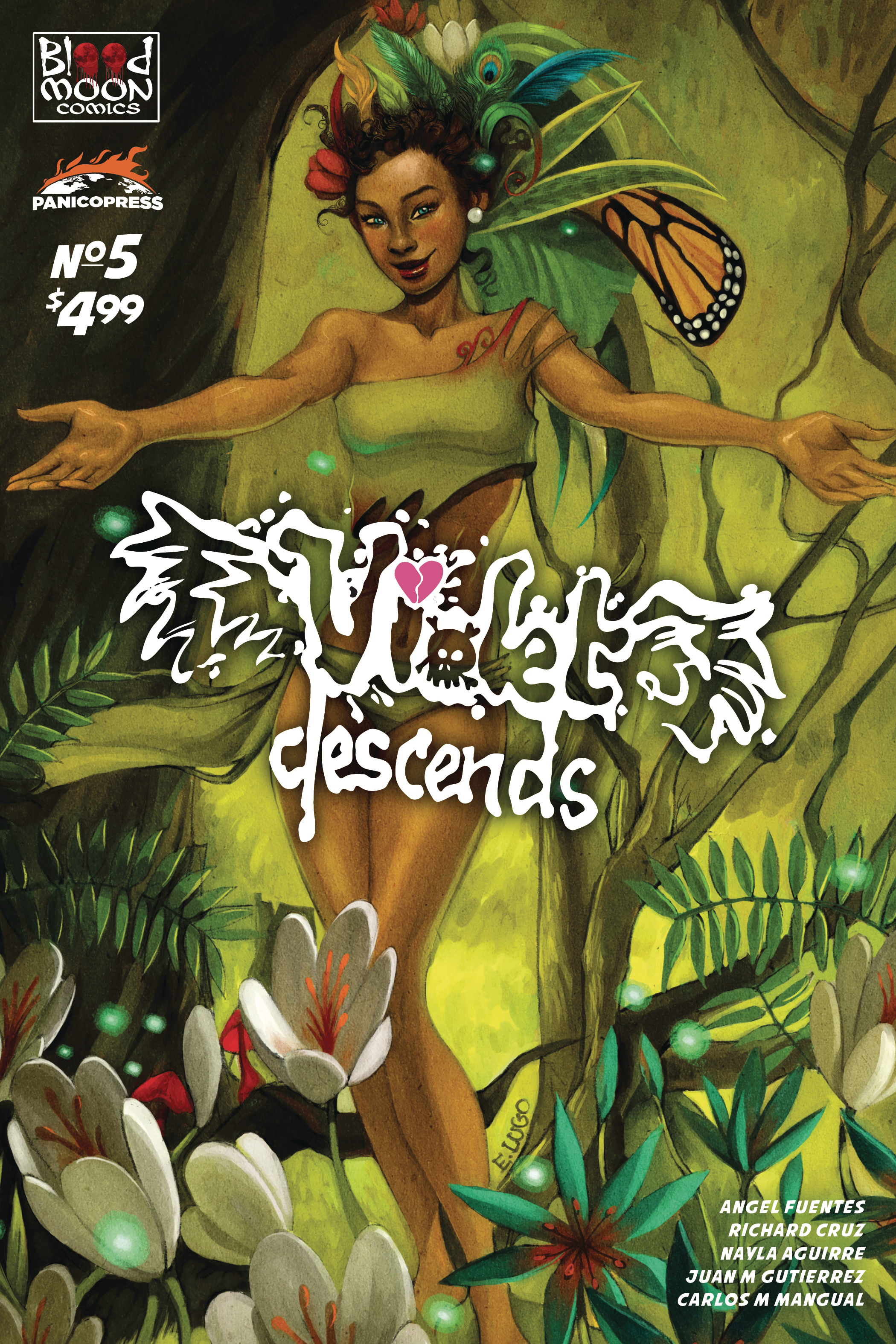 Violet Descends #5 Cover C Ericka Lugo (Of 5)