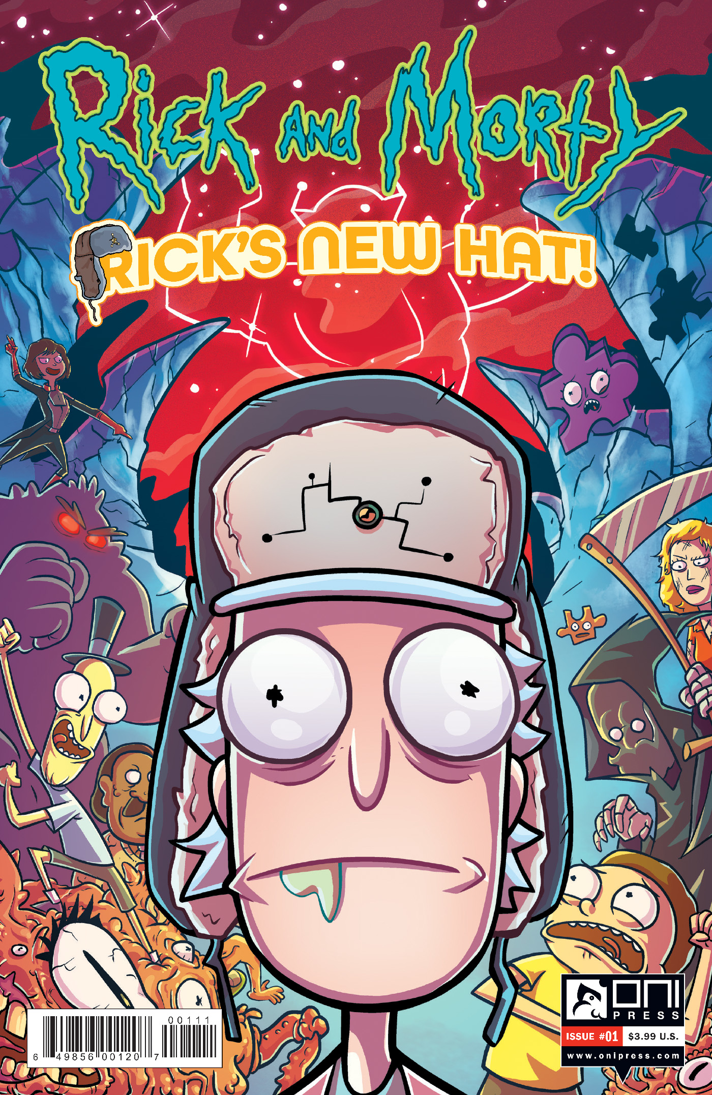 Rick and Morty Ricks New Hat #1 Cover A Stresing