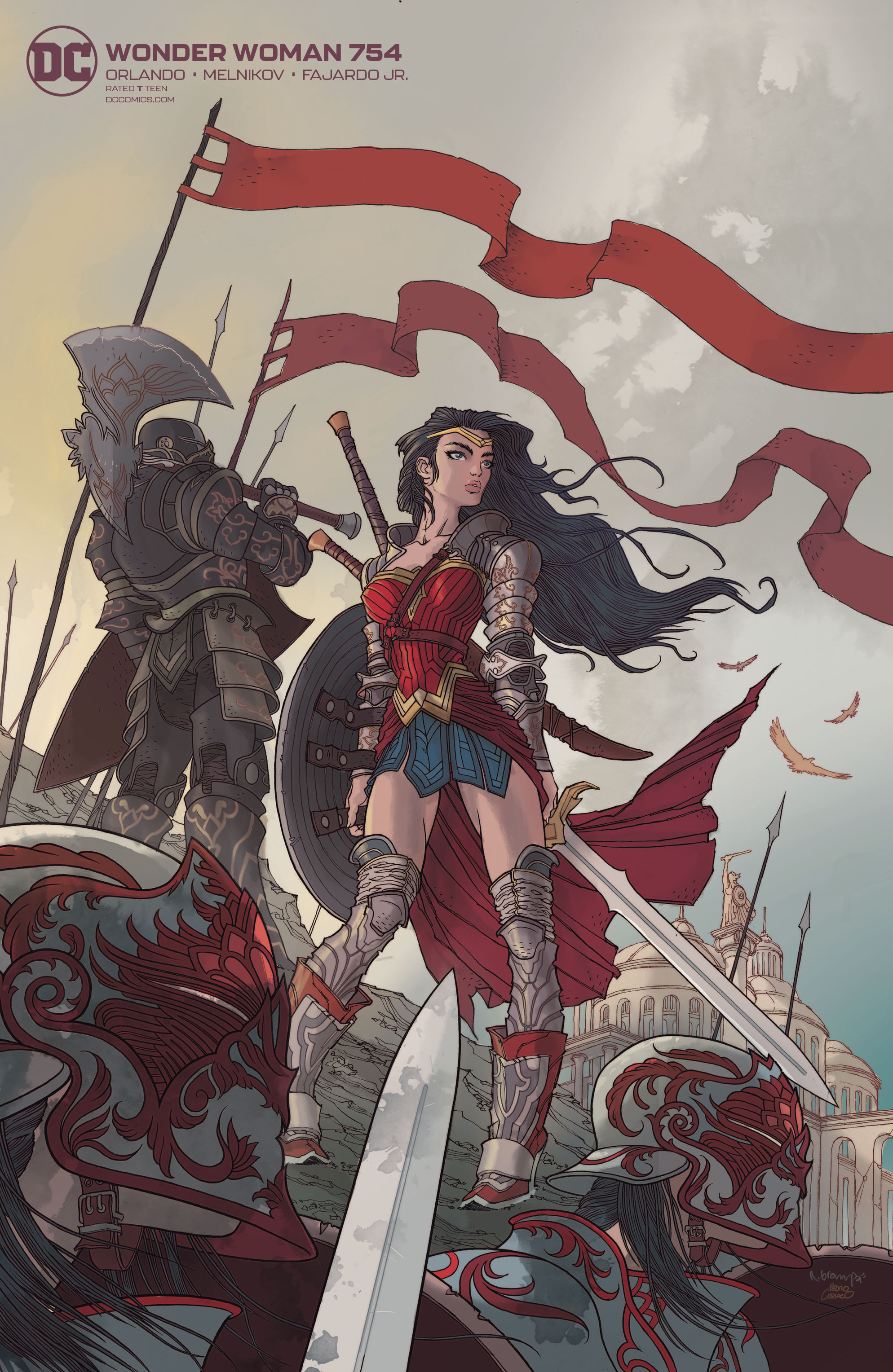 Wonder Woman #754 Card Stock Rafael Grampa Variant Edition (2016)