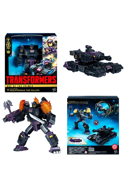 ***Pre-Order*** Transformers Age of The Primes Leader Class The Thirteen Megatronus The Fallen