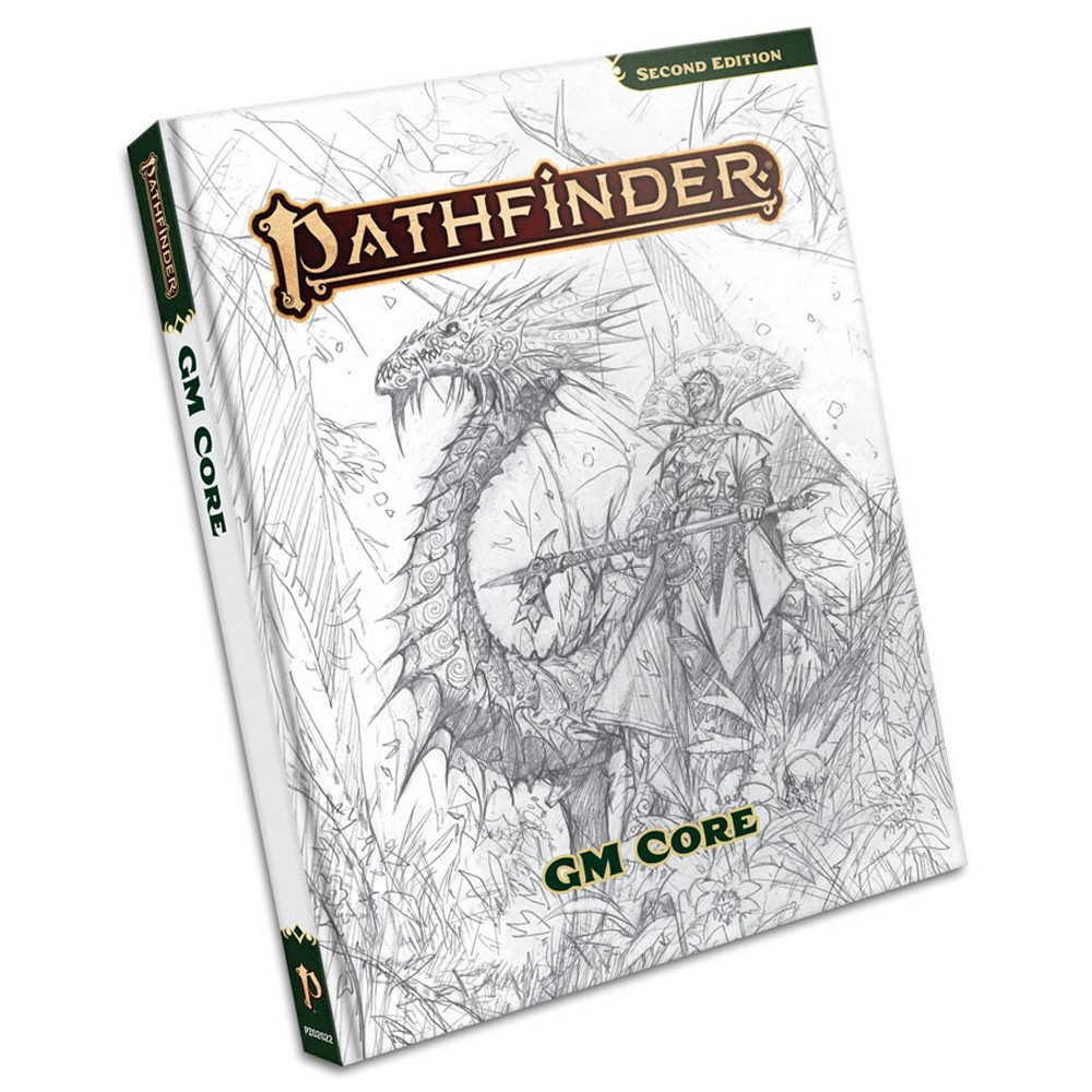 Pathfinder Rpg Game Master Core Book Hardcover Sketch