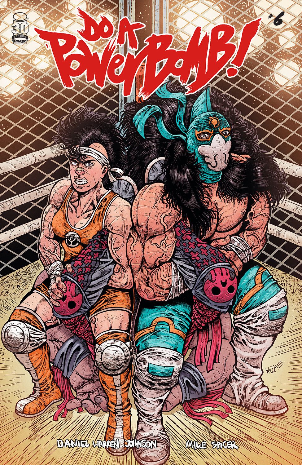 Do A Powerbomb #6 Cover B Wolf (Of 7)