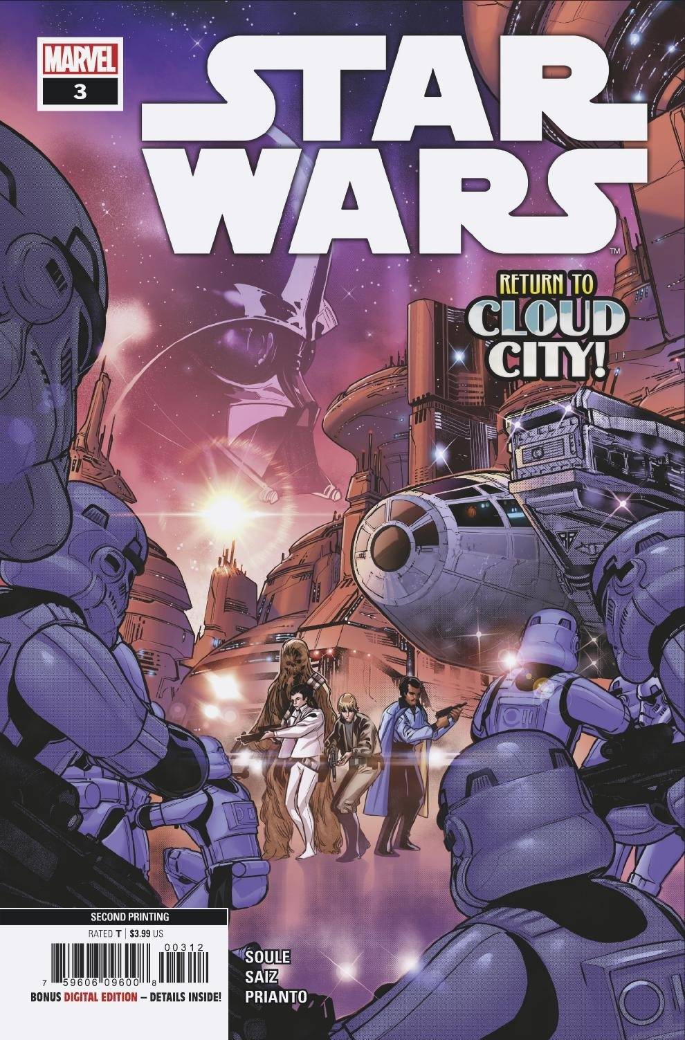 Star Wars #3 2nd Printing Silva Variant (2020)