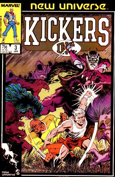 Kickers, Inc. #3 [Direct]-Very Fine (7.5 – 9)