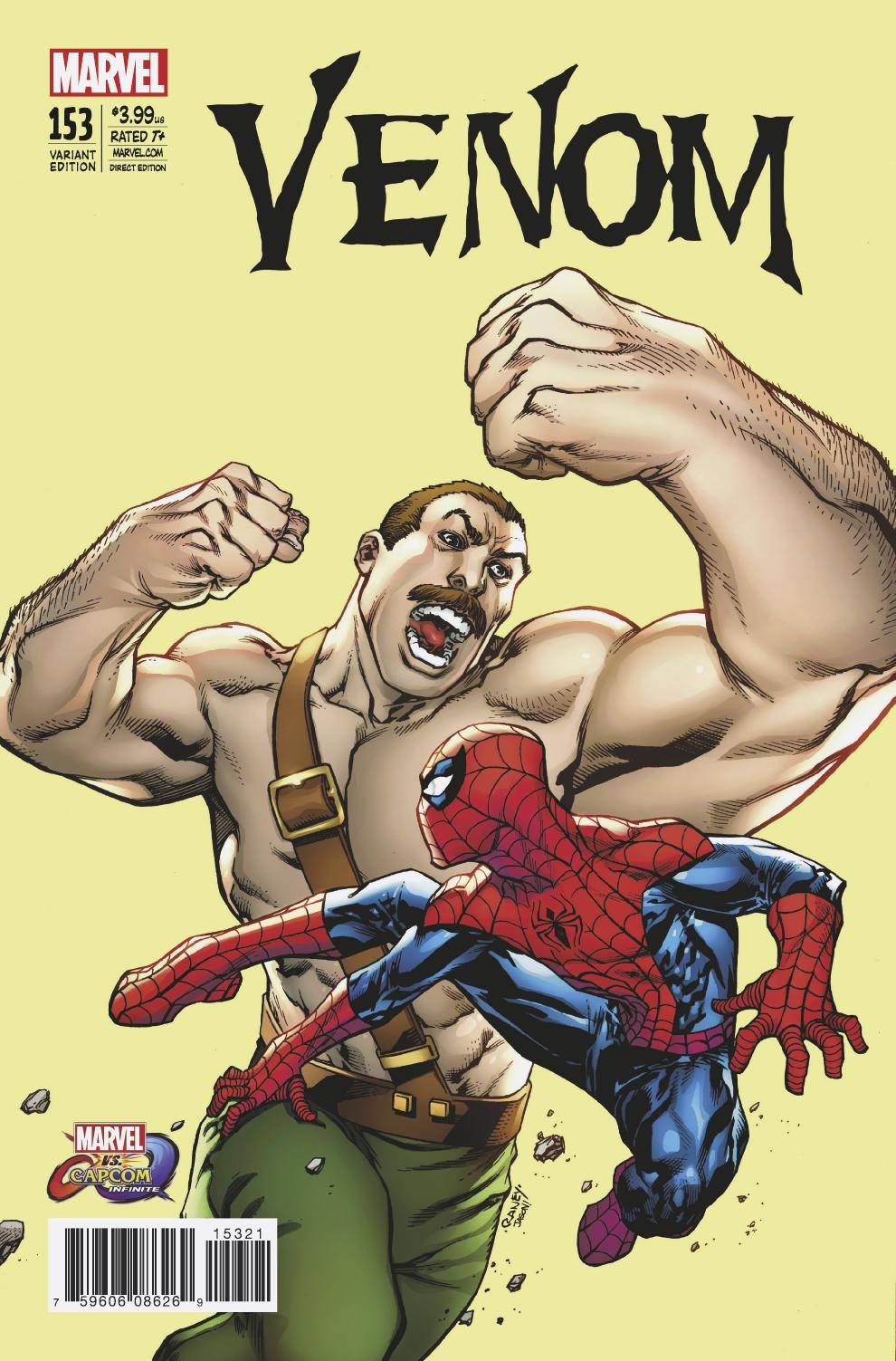 Venom #153 Raney Marvel Vs Capcom Variant
