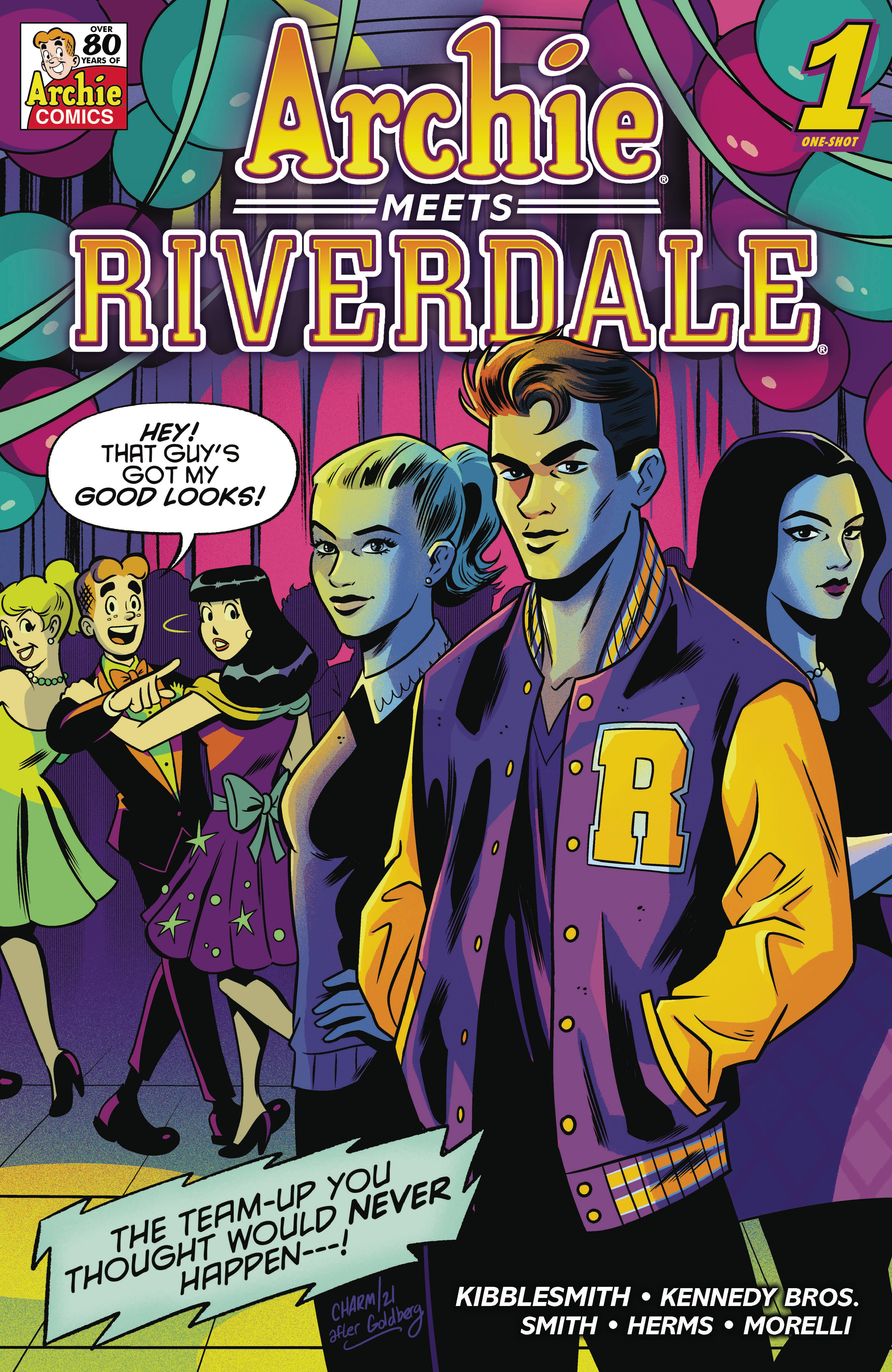 Archie Meets Riverdale Oneshot Cover A Derek Charm
