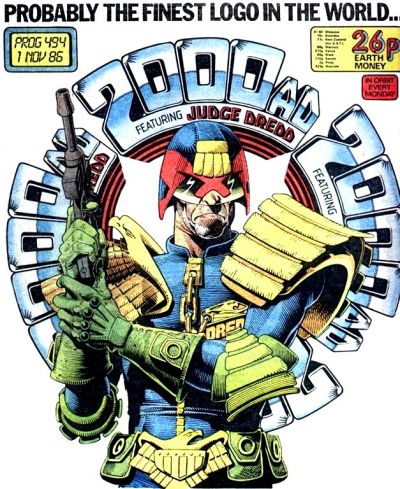 2000 AD #494-Near Mint (9.2 - 9.8)