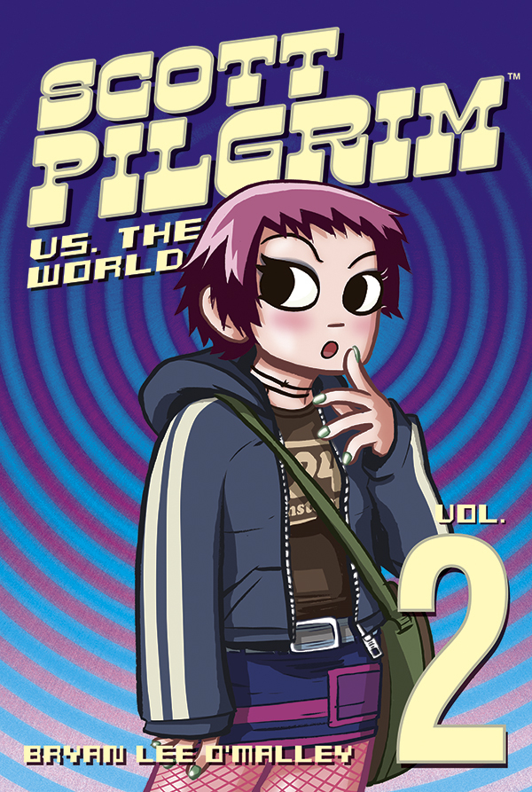 Scott Pilgrim Graphic Novel Volume 2 Vs The World