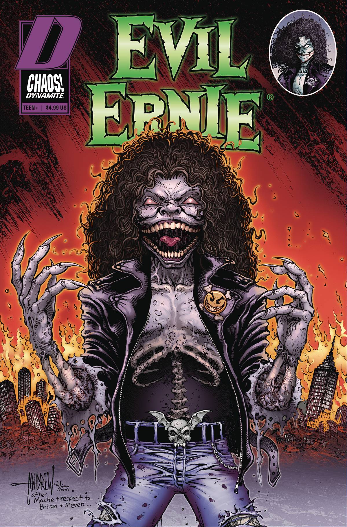 Evil Ernie 3 Cover H Last Call Mangum Homage Original ComicHub