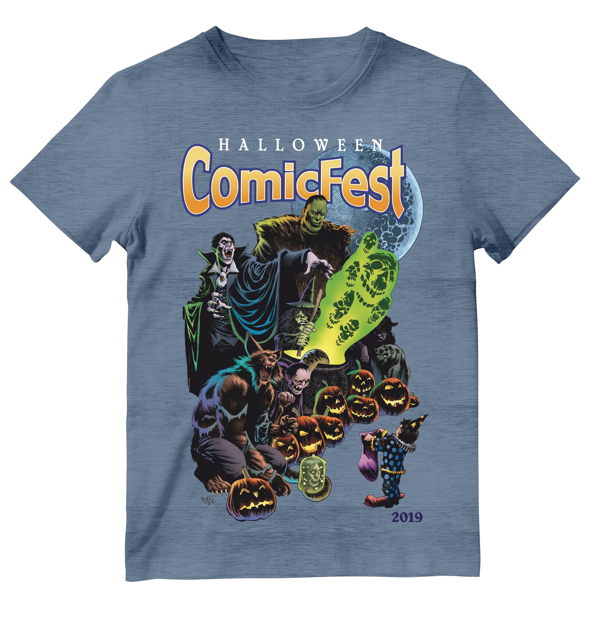 Hcf 2019 Comm Artist Jones Ind Blue T-Shirt XXL