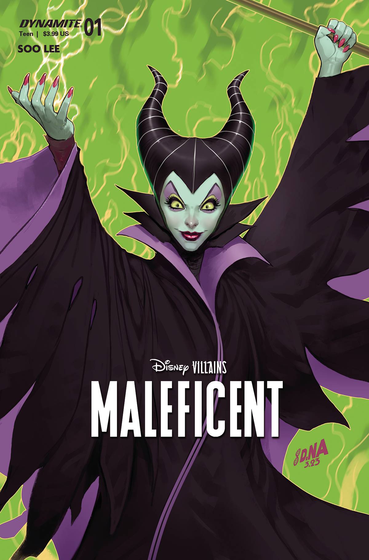 Disney Villains Maleficent #1 Cover G 1 for 10 Incentive Nakayama Original