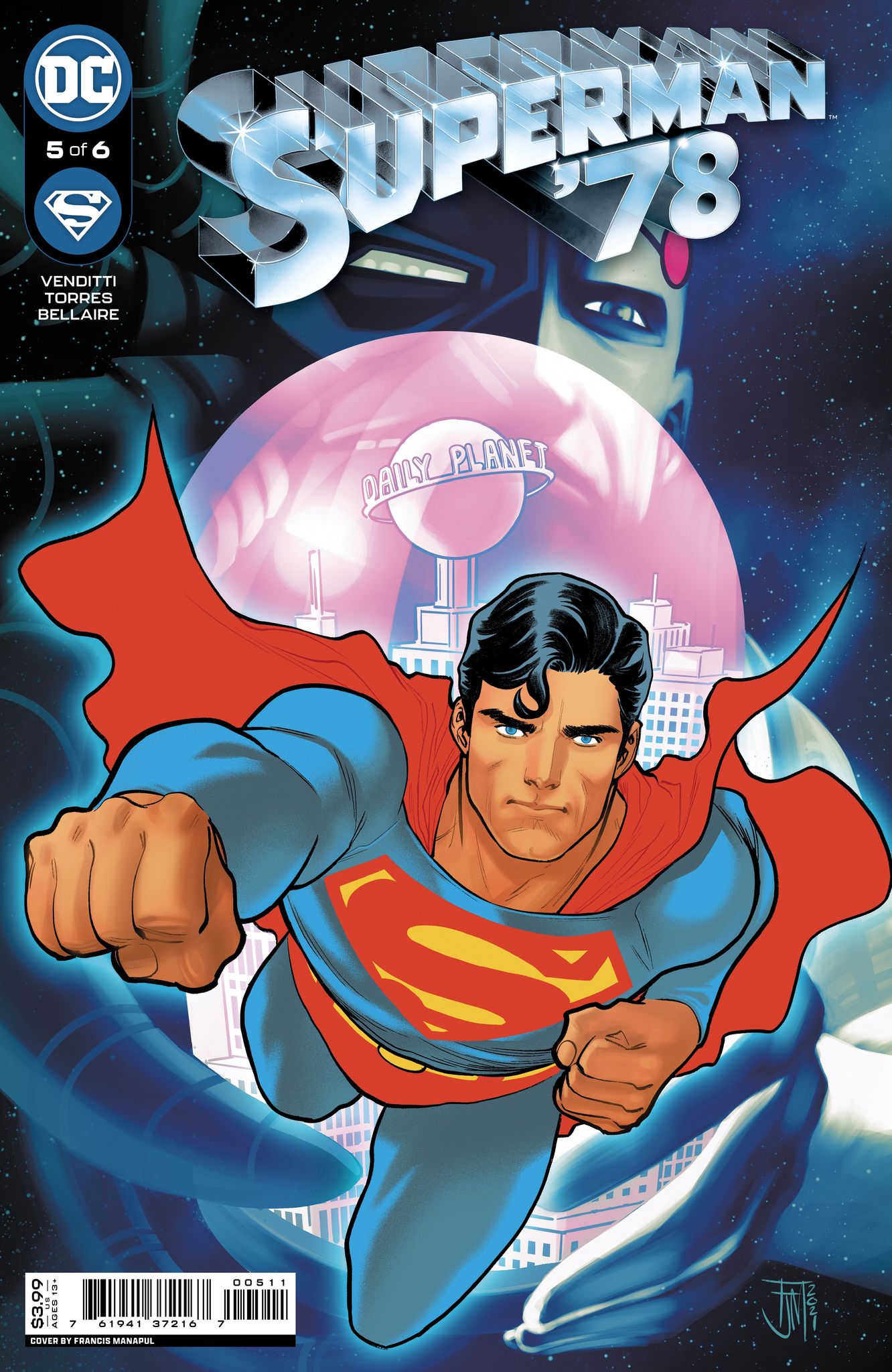 Superman '78 #5 Cover A Francis Manapul (Of 6)
