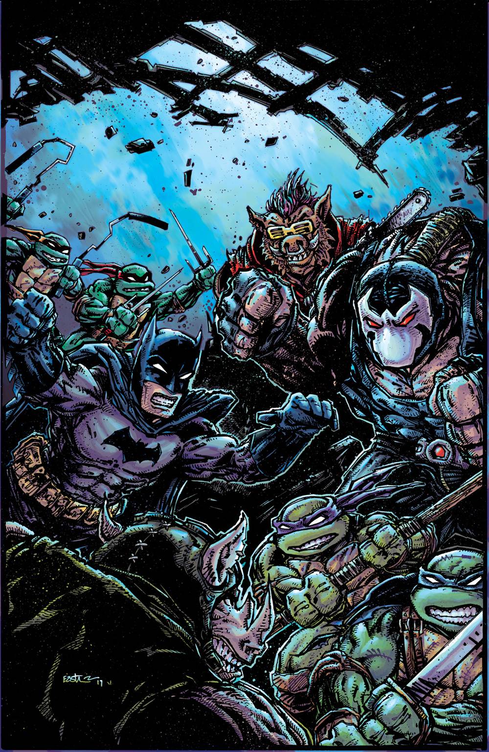 Batman Teenage Mutant Ninja Turtles II #3 Variant Edition (Of 6)