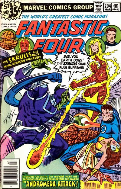 Fantastic Four #204-Fine