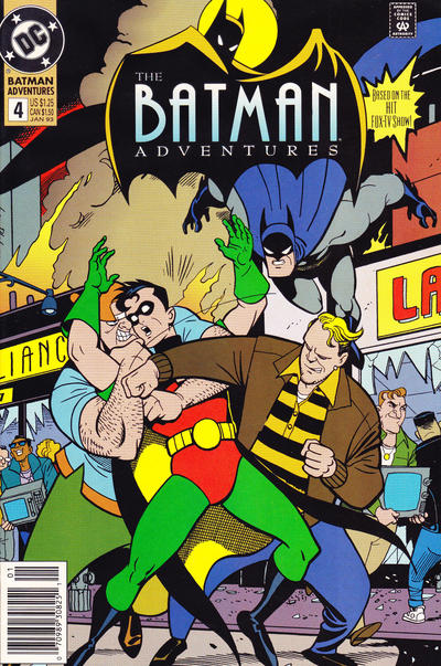 The Batman Adventures #4 [Newsstand]-Fine (5.5 – 7)