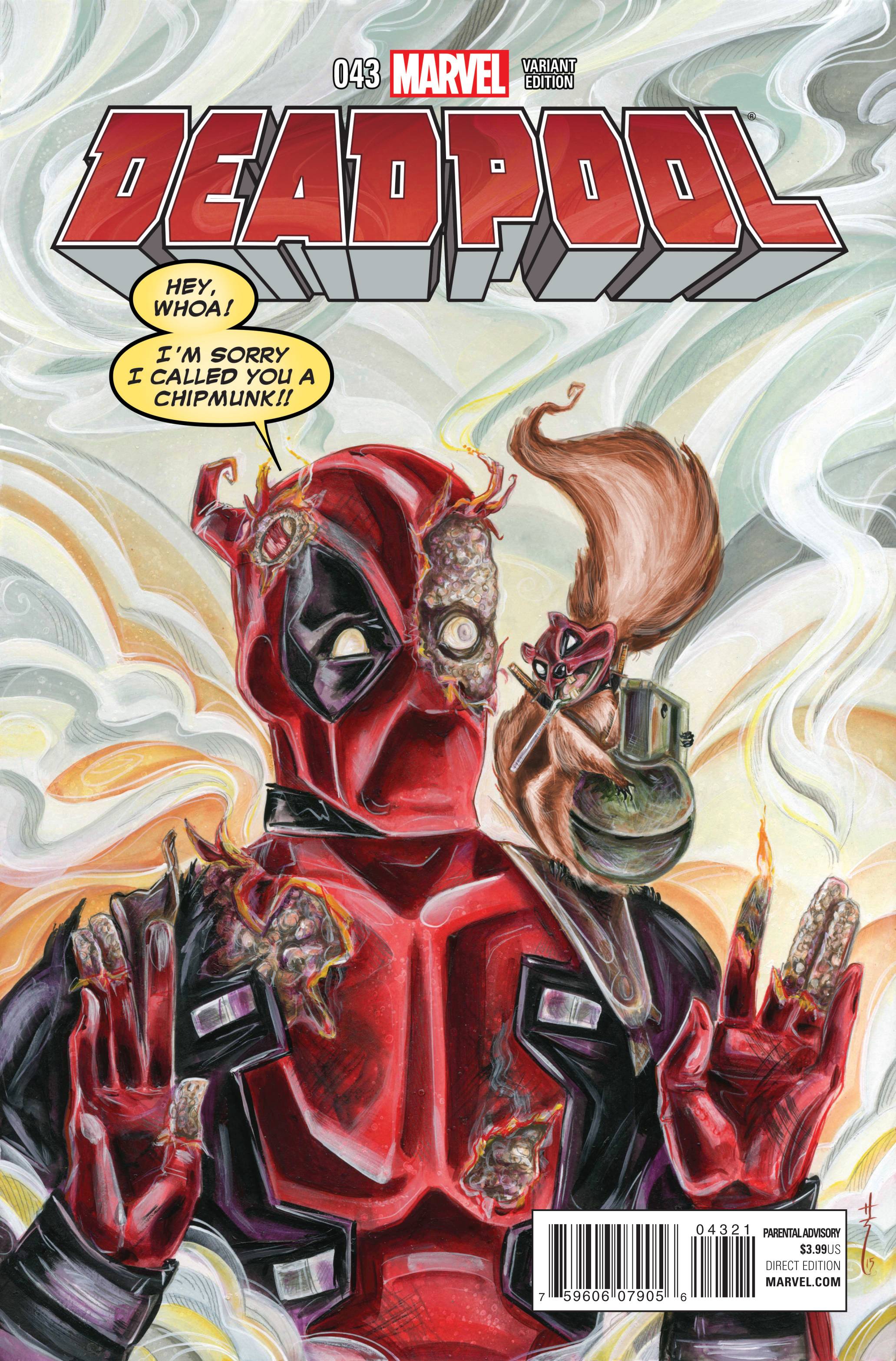 Deadpool #43 (Richard Wom Variant) (2012)